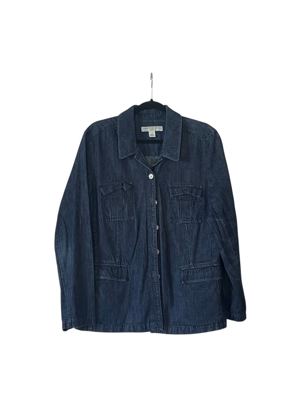 Vintage JOSEPHINE CHAUS Blue Denim Large